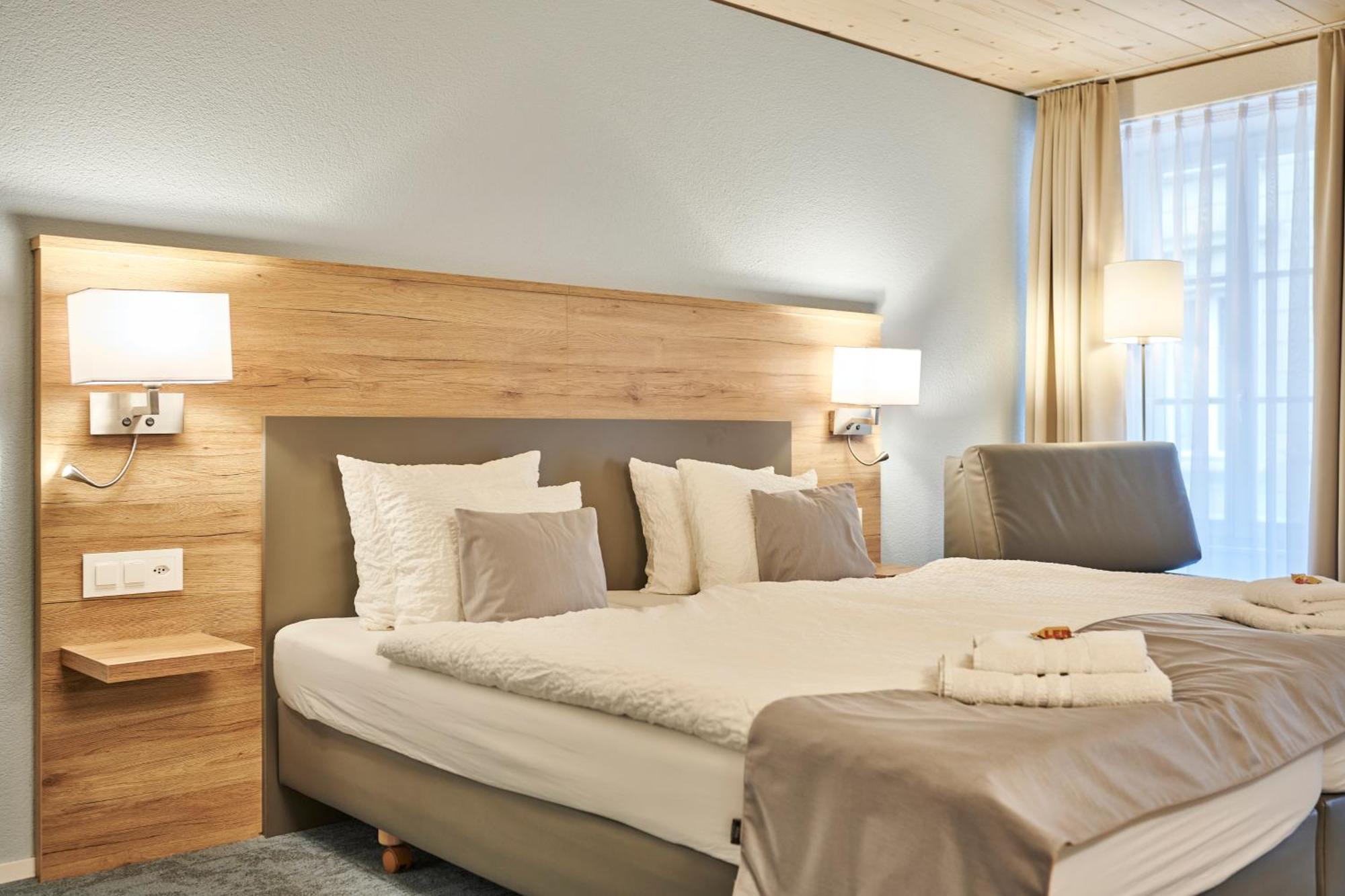 Aparthotel Krone - Self Check-In Unterseen Zewnętrze zdjęcie