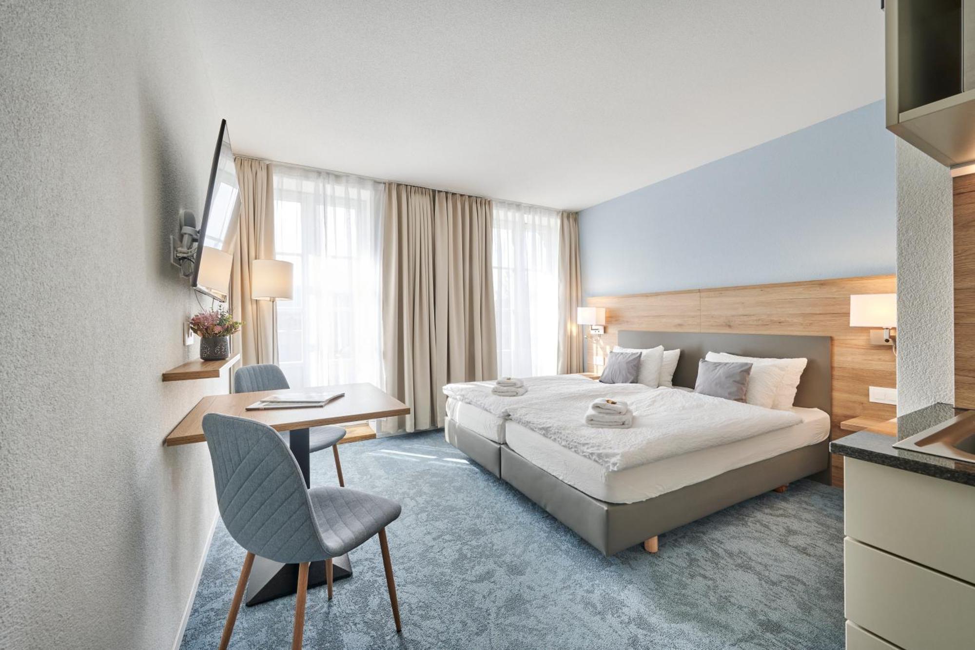 Aparthotel Krone - Self Check-In Unterseen Zewnętrze zdjęcie